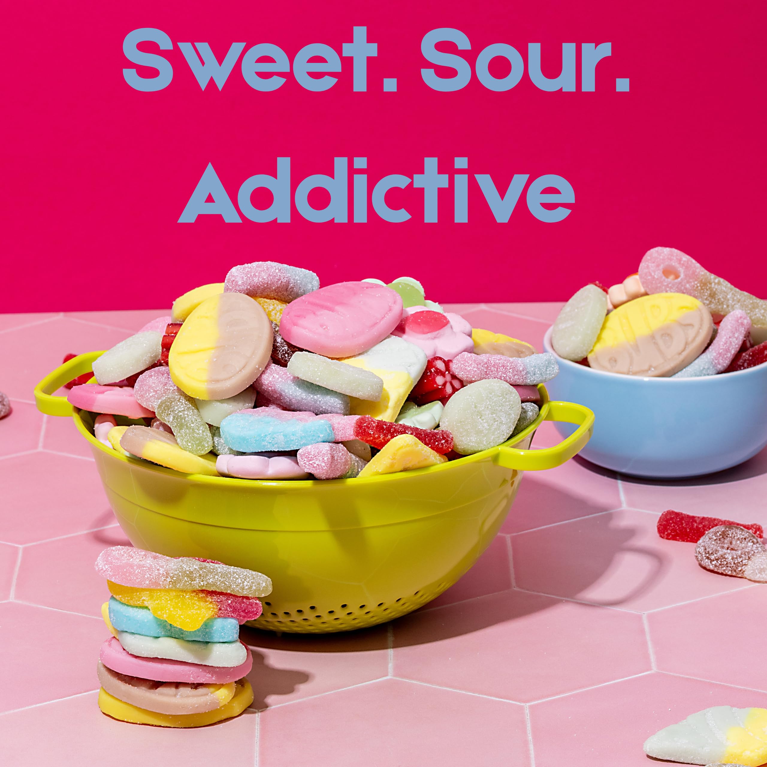 Kenai Kitchen Bubs Big Swedish Skull gummies, bold color and flavor.