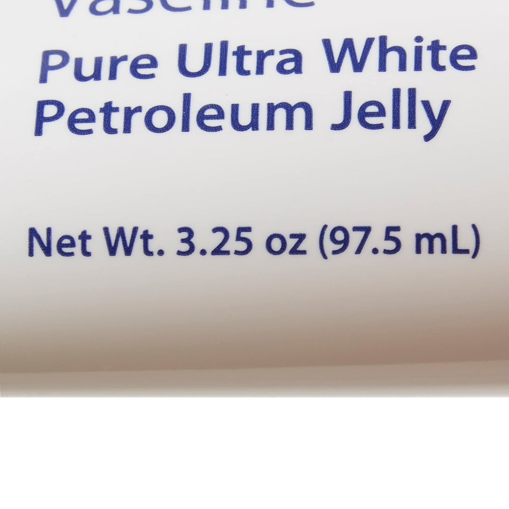 Kendall Vaseline Pure Ultra White on skin demonstrates protective barrier and smooth feel.