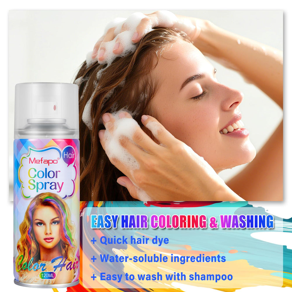 KENINA Green Hair Spray compact packaging suitable for travel and events.