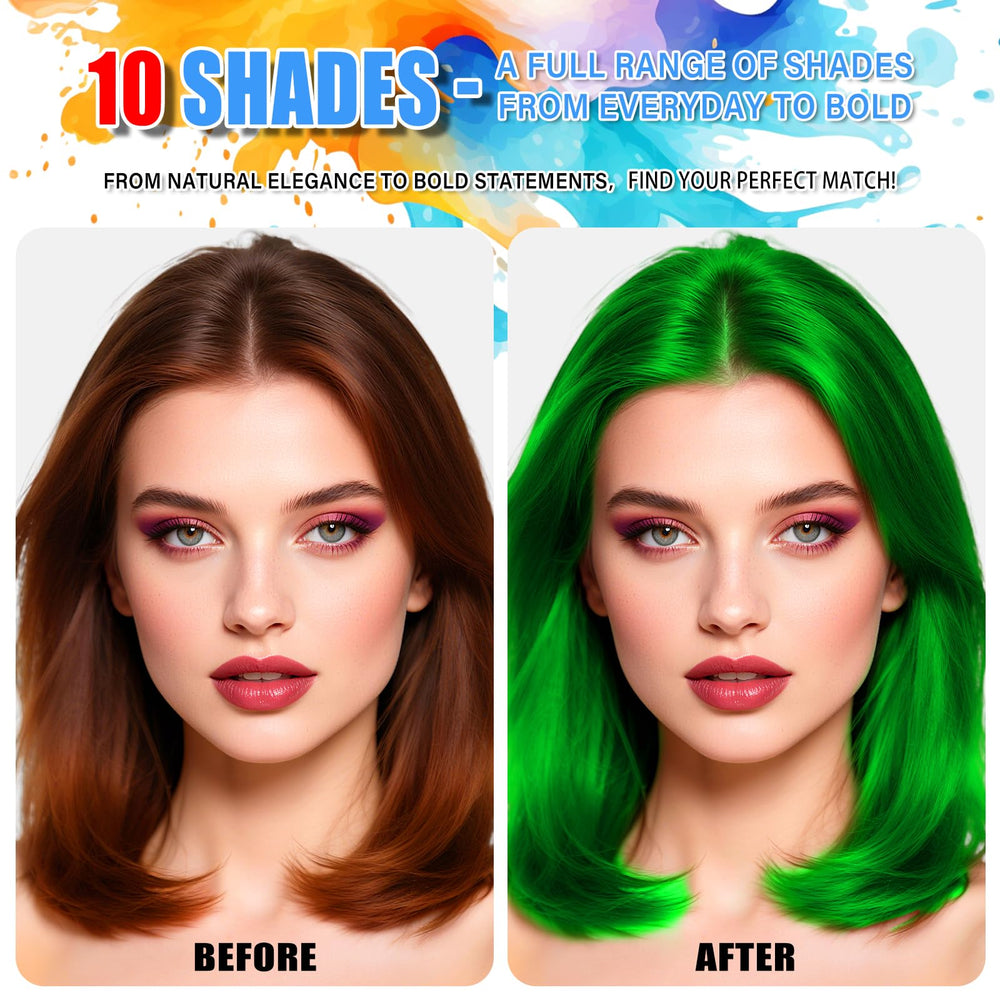 KENINA Green Hair Spray kids-friendly design with gentle color for playful styles.