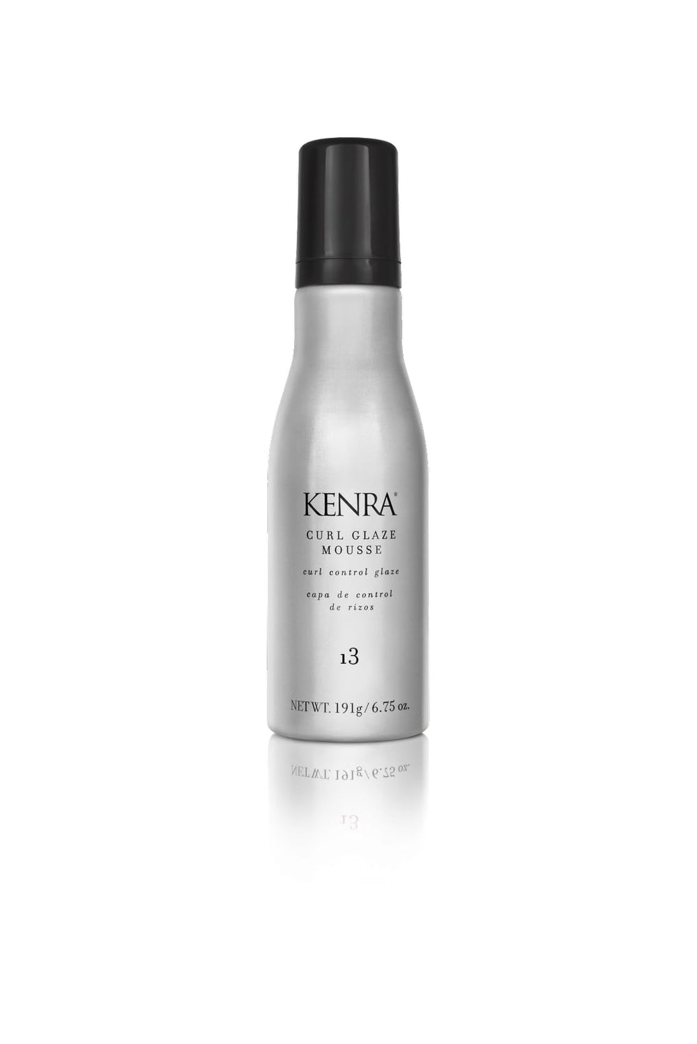 Kenra Curl Glaze Mousse 13 delivers defined curls with shine.
