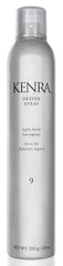 Kenra Design Spray 9 bottle front shows compact 10 oz packaging for versatile styling