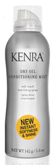 Kenra Dry Oil Conditioning Mist bottle showing lightweight conditioning for shine