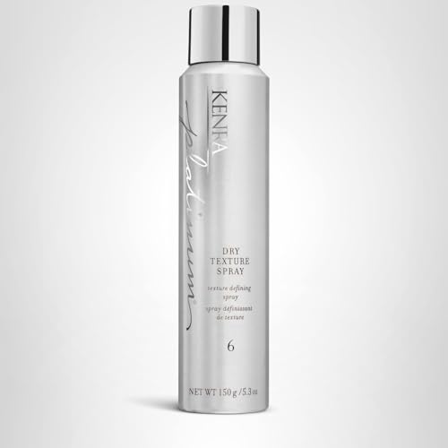 Kenra Platinum Dry Texture Spray packaging designed for on-the-go use