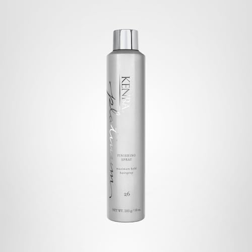 Kenra Platinum Finishing Spray 26 80% hold for confident updos and defined waves