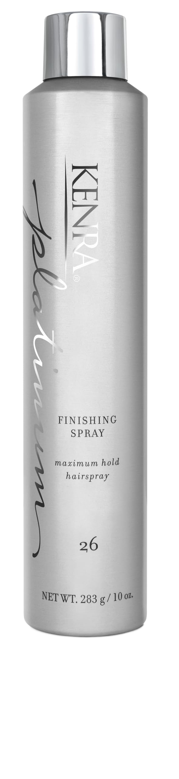 Kenra Platinum Finishing Spray 26 fast-drying mist for quick, reliable hold