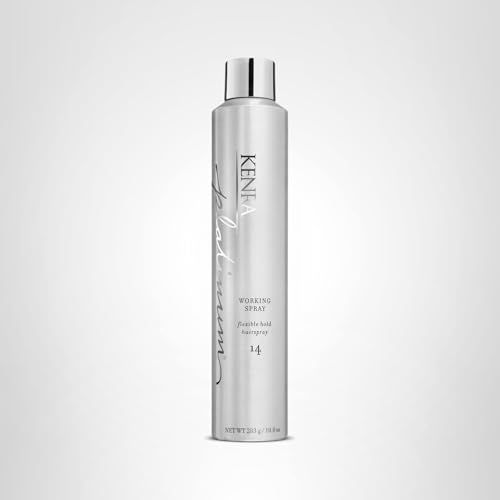 Kenra Platinum Working Spray 14 10 oz bottle is travel-friendly