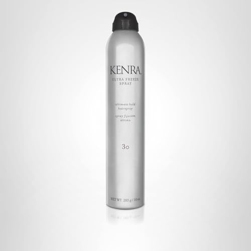 Kenra Ultra Freeze Spray 30 all-hair-types image showing versatile styling options.