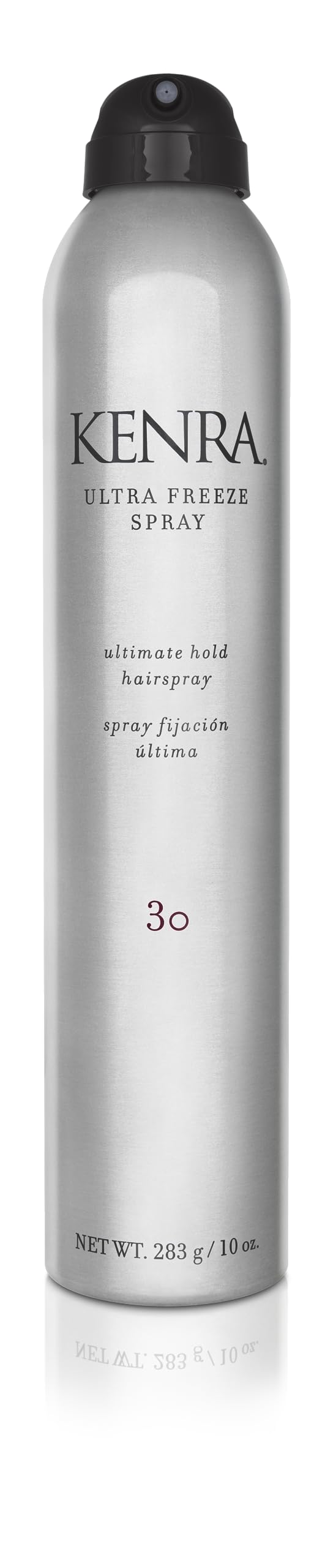 Kenra Ultra Freeze Spray 30 bottle-front view showing ultra-firm hold for lasting styles.