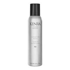 Kenra Volume Mousse 12 bottle front showing lightweight hold