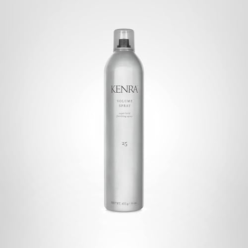 Kenra Volume Spray 25 16-ounce can; convenient packaging for daily use