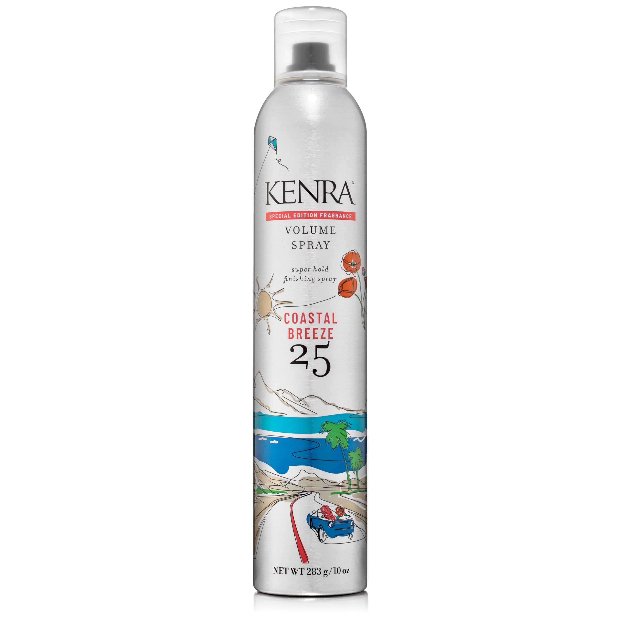 Kenra Volume Spray 25 Coastal Breeze bottle with lasting hold