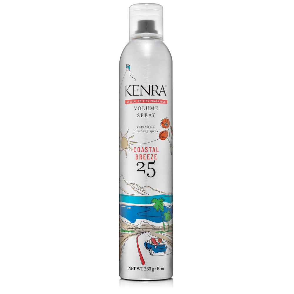 Kenra Volume Spray 25 Coastal Breeze bottle with lasting hold
