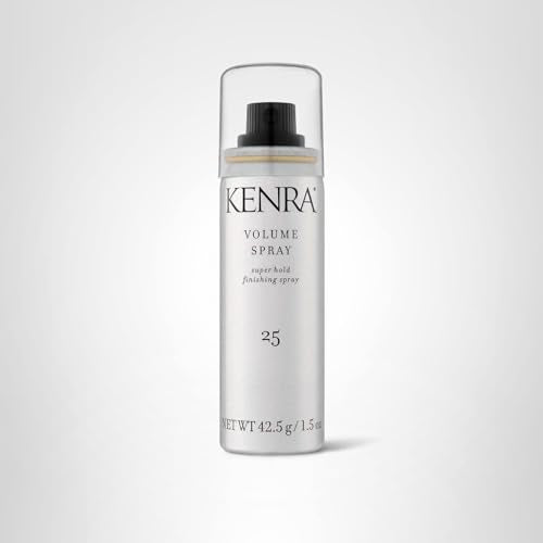 Kenra Volume Spray 25 long-lasting hold maintaining style through wear.