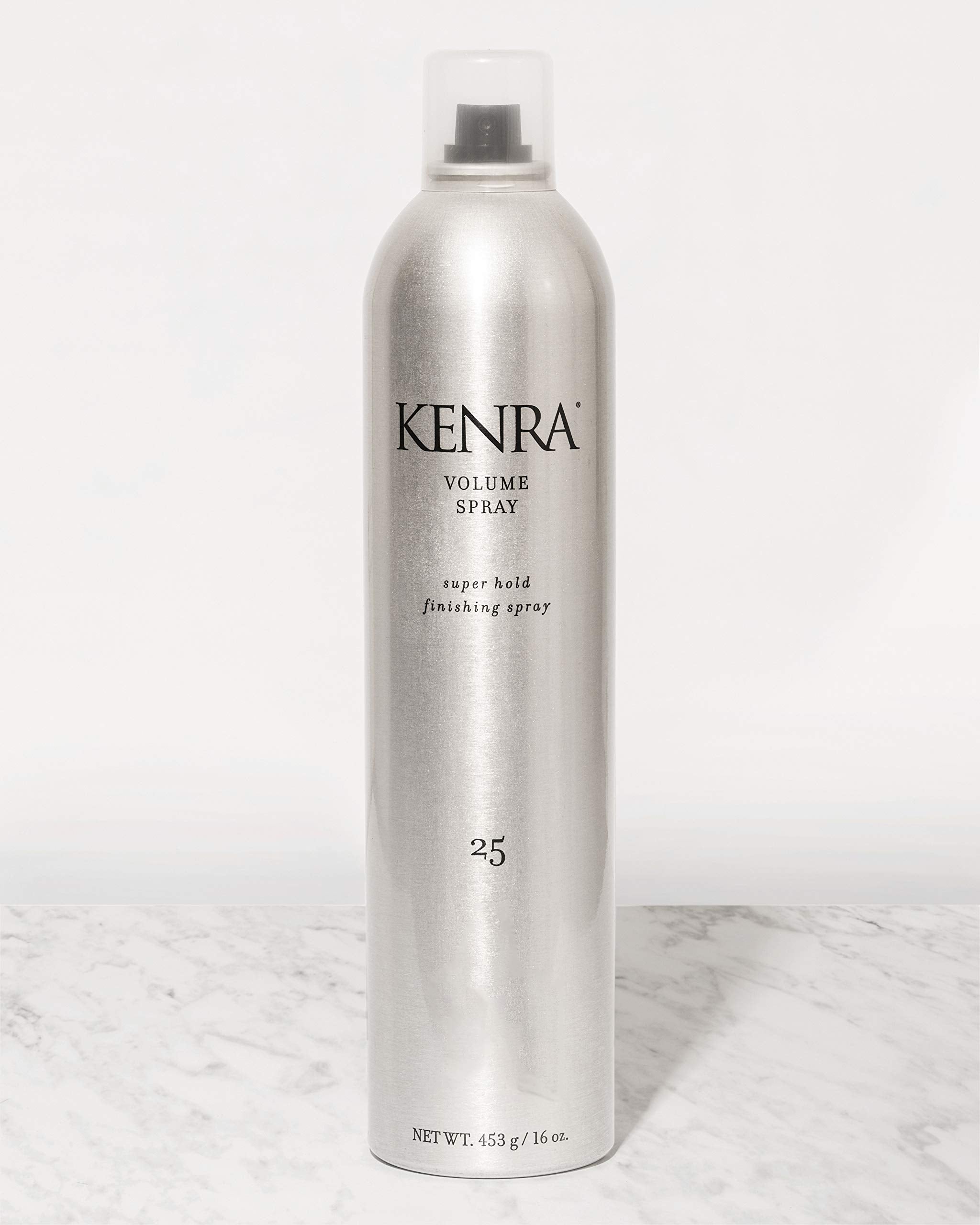Kenra Volume Spray 25 wind resistance visual; holds style in breezy conditions