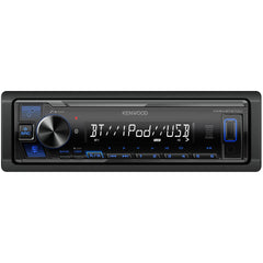 KENWOOD KMM-BT270U detachable face plate for secure, distraction-free listening on the road.