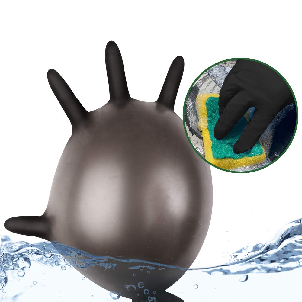 KEOELY nitrile gloves latex-free and powder-free, ideal for sensitive skin and mess-free work.
