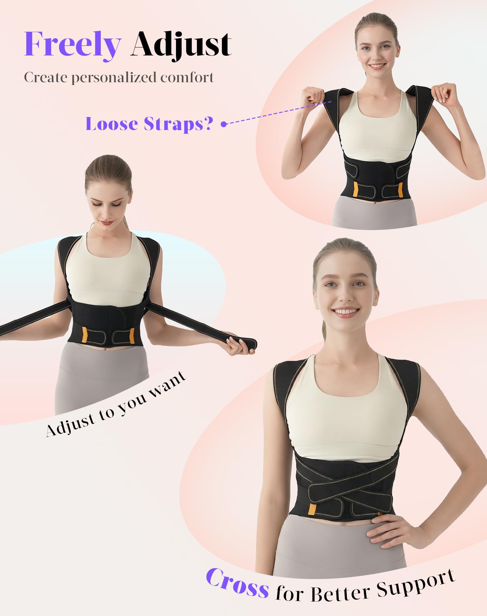 Kepwaa armpit-friendly design reduces chafing during extended wear.