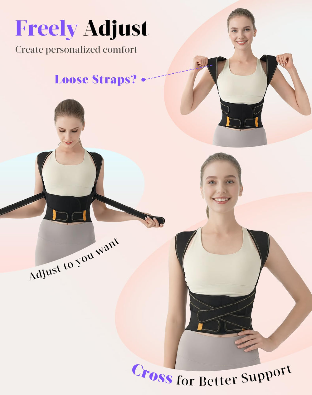 Kepwaa armpit-friendly design reduces chafing during extended wear.