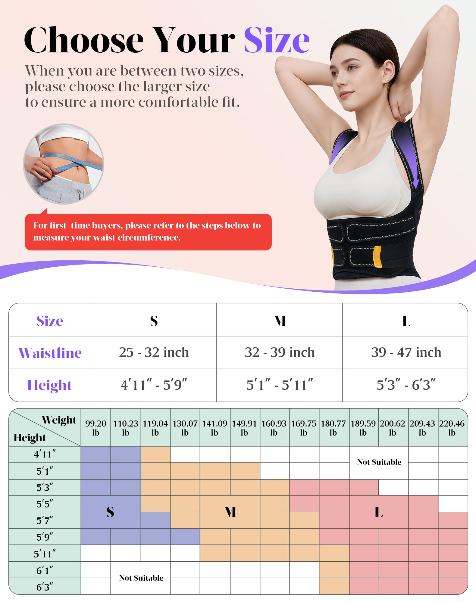Kepwaa office-use ergonomic brace designed for desk work sessions.