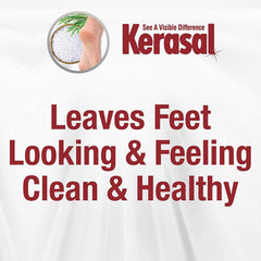 Foot spa basin with Kerasal soak ready to embrace clean, hydrated feet