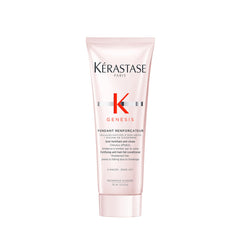 Kerastase Genesis Renforcateur conditioner bottle shows strengthened, nourished hair.