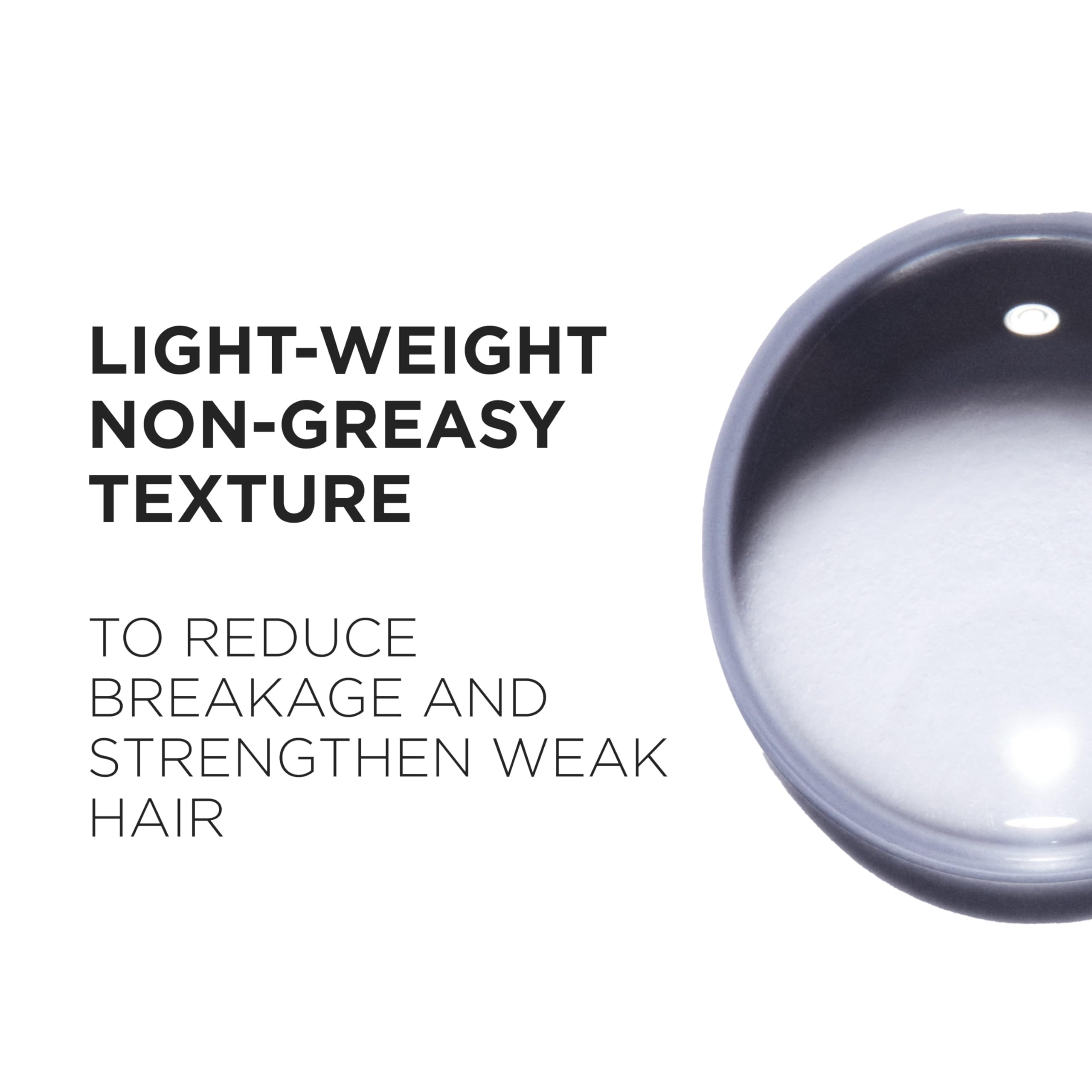 KÉRASTASE Genesis Serum texture shown as smooth and fast-absorbing.