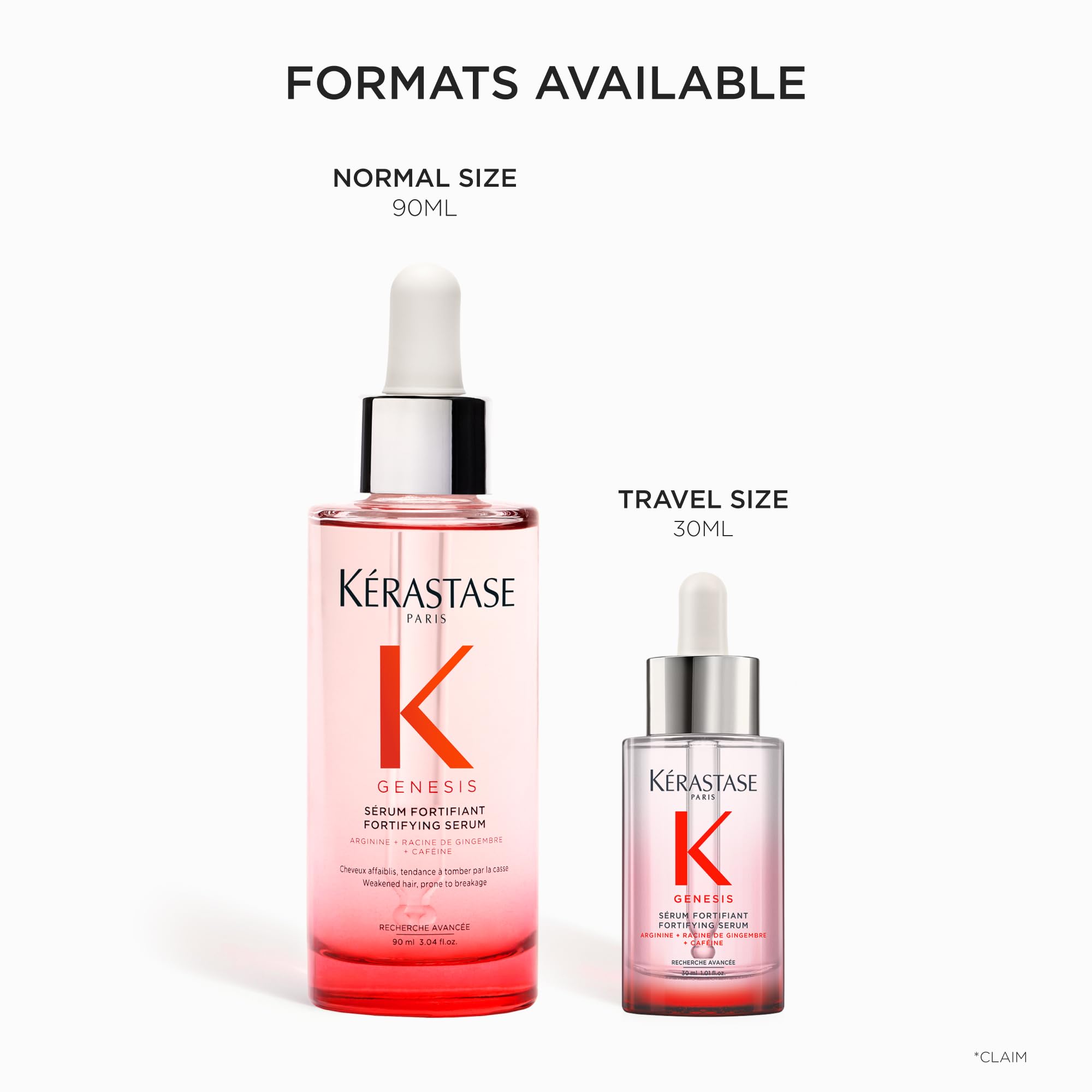 Kérastase Genesis Serum lightweight texture that won’t weigh hair down