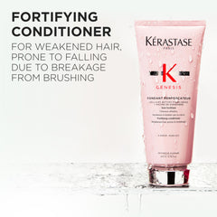 Kérastase Genesis texture close-up showing lightweight hydration