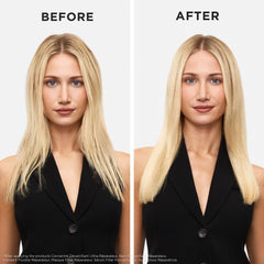 Kerastase Premiere Anti-Breakage Mask application on lengths demonstrates even coverage.