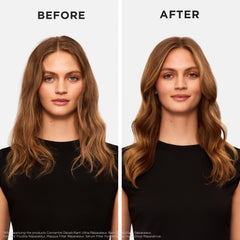 Kerastase Premiere applying conditioner through hair lengths to nourish
