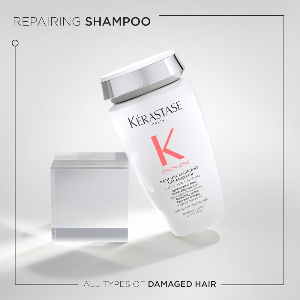 Kerastase Premiere shampoo lather forms rich foam for thorough cleansing.