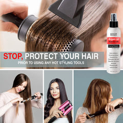 KERATIN RESEARCH Thermal Hair Protector Spray provides frizz control and shine
