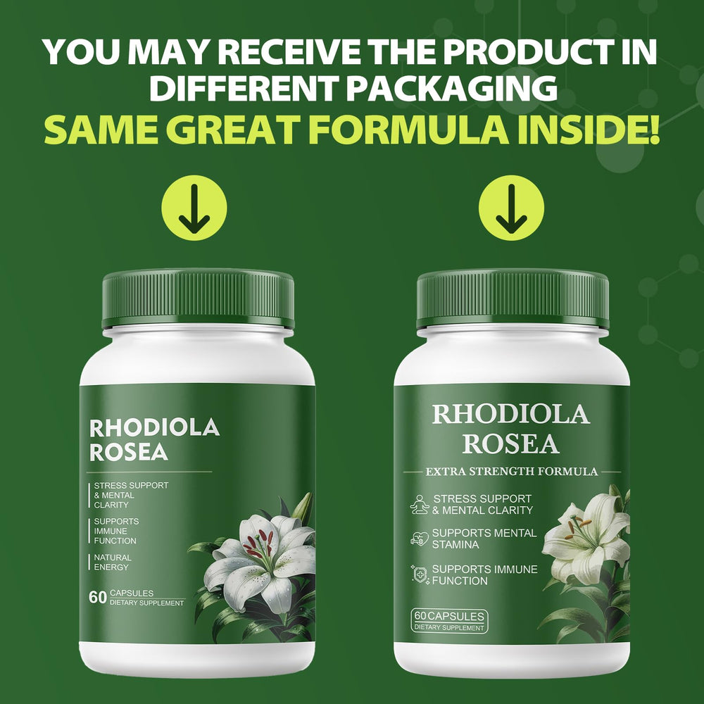 Kereeao Daily routine setup featuring Rhodiola Rosea to support calm focus