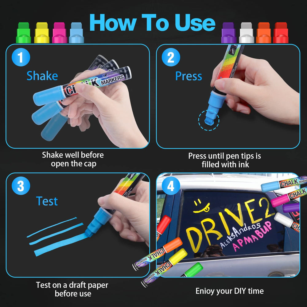 KERIFI markers wipe clean with a damp cloth for quick, mess-free cleanup