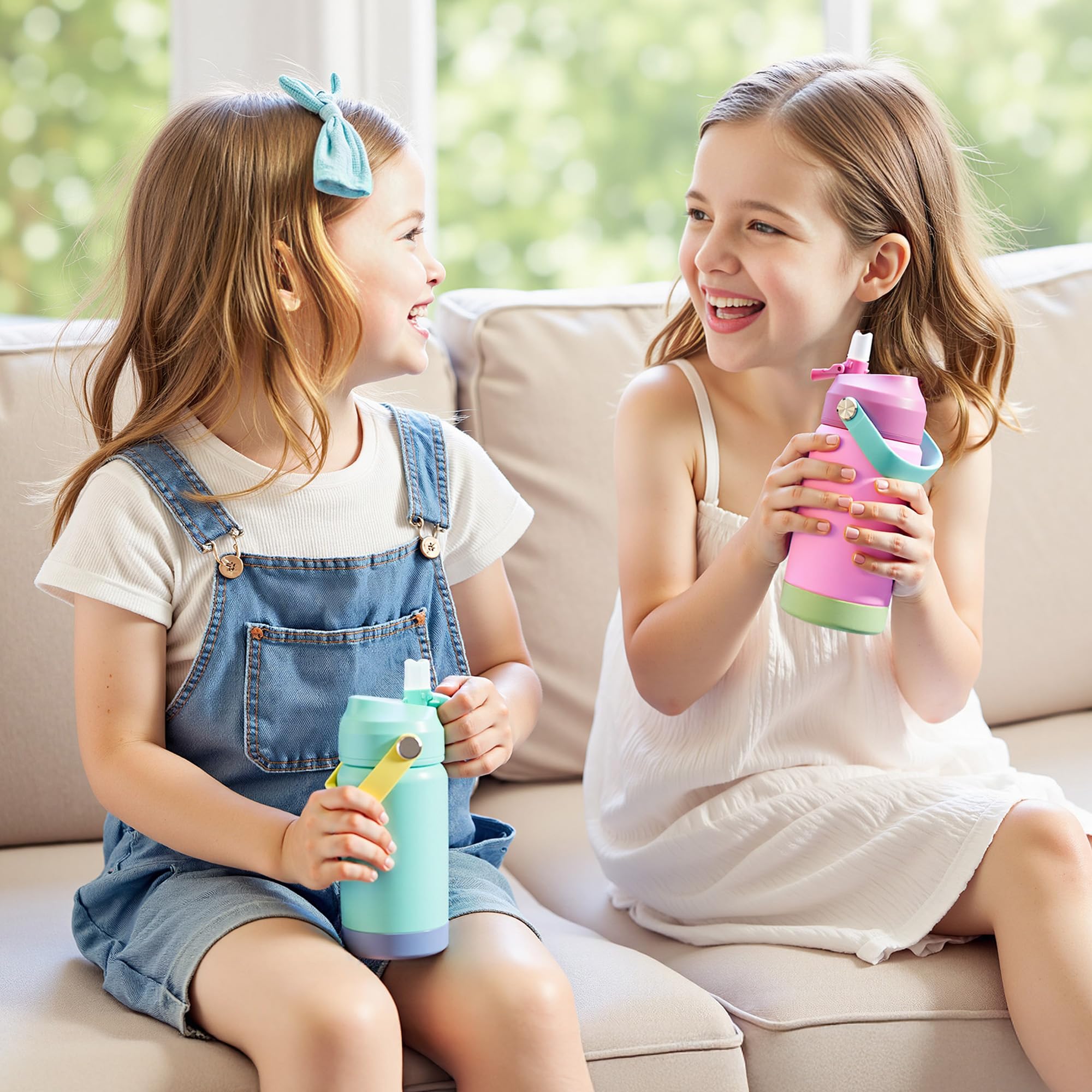 Kerilyn base pad protects bottle from surface scratches.