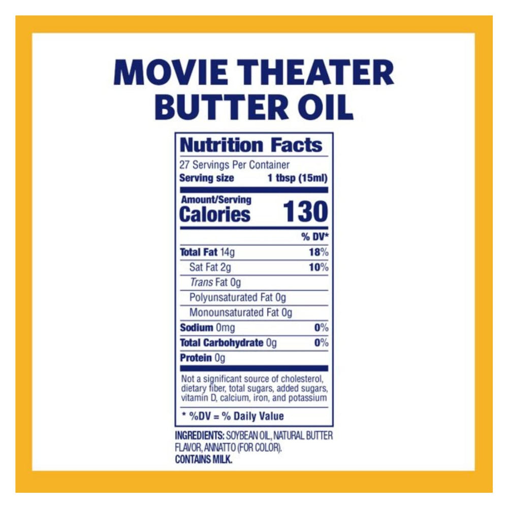 Kernel Season's butter oil pours over popcorn for cinema-style flavor and convenience