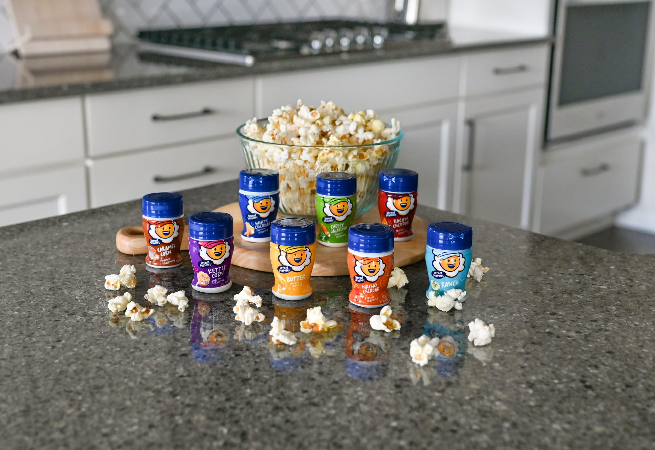 Kernel Season's Butter mini jar creates classic popcorn with savory richness