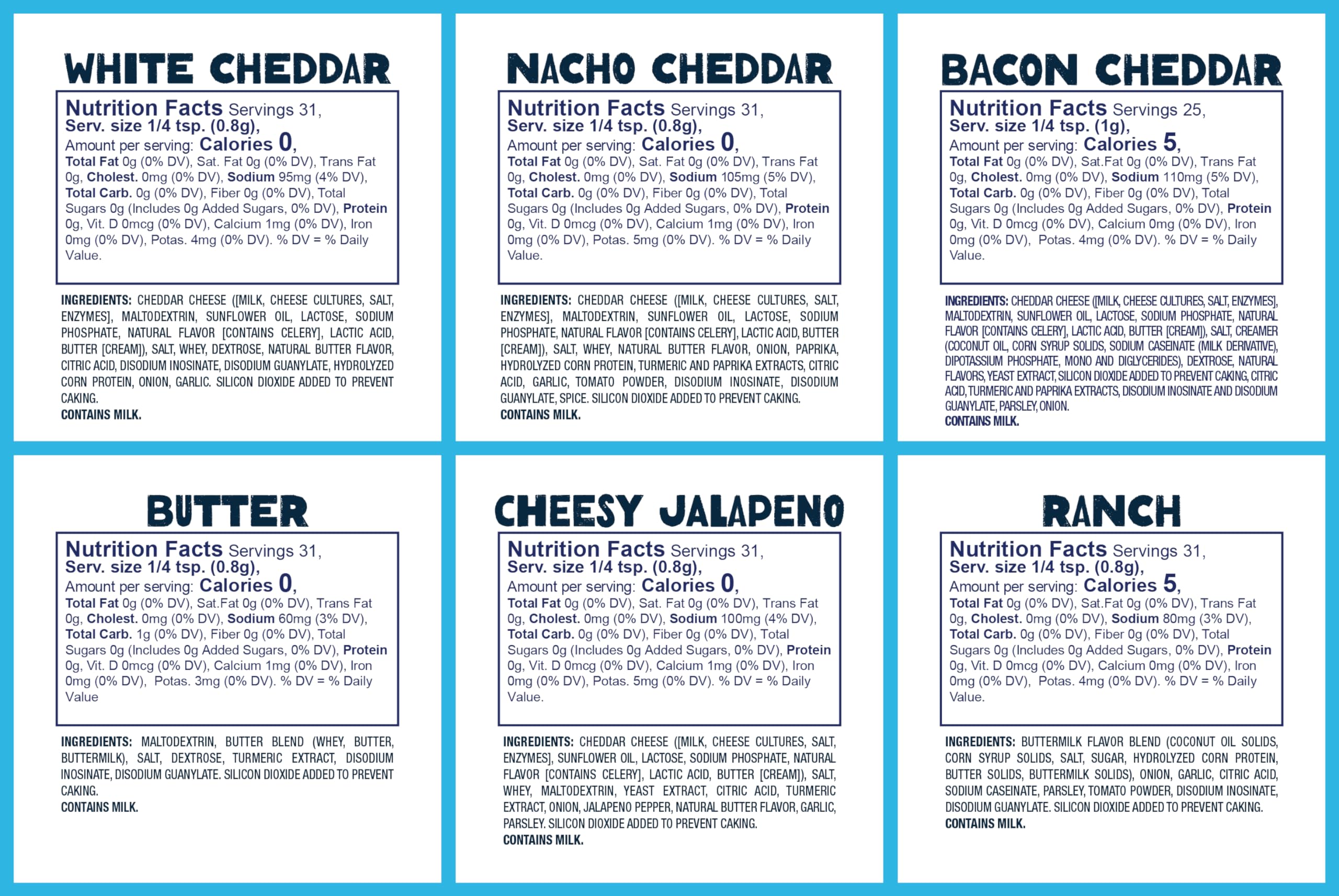 Kernel Season's White Cheddar mini canister adds sharp cheddar notes to popcorn