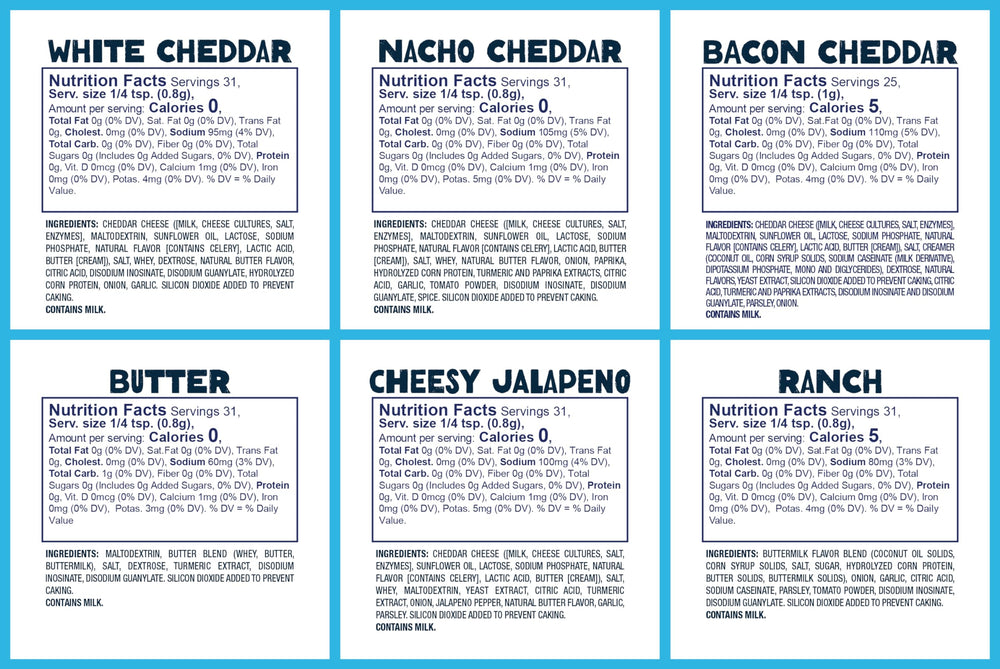 Kernel Season's White Cheddar mini canister adds sharp cheddar notes to popcorn