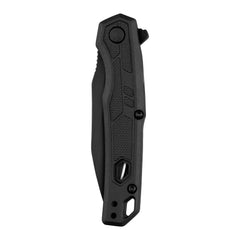 Kershaw Appa integrated lanyard hole for easy tethering during outdoor tasks.