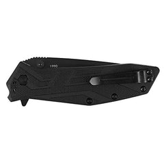 Profile view of the modified Tanto blade highlighting piercing power