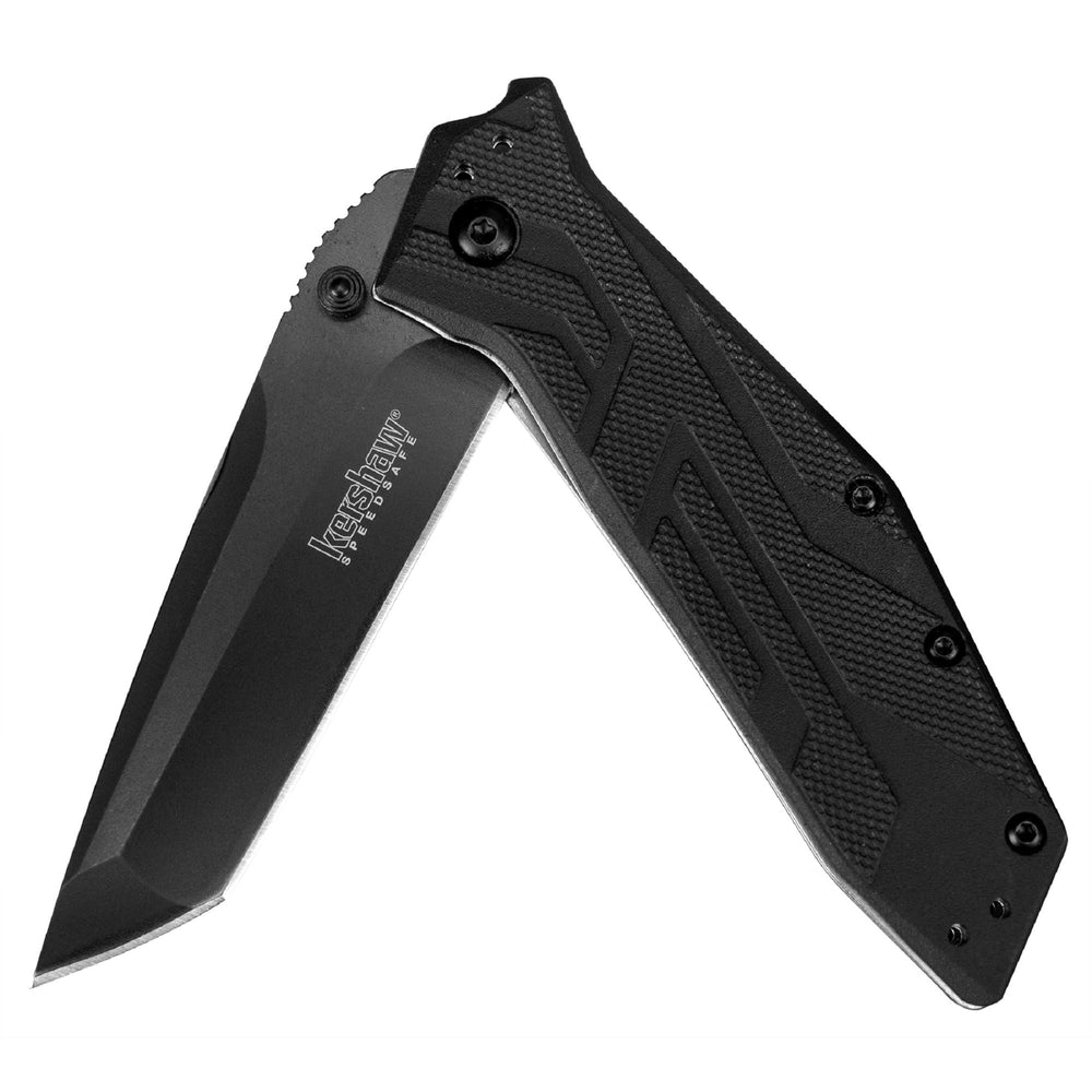 Kershaw Brawler pocketknife with black Tanto blade for reliable everyday carry