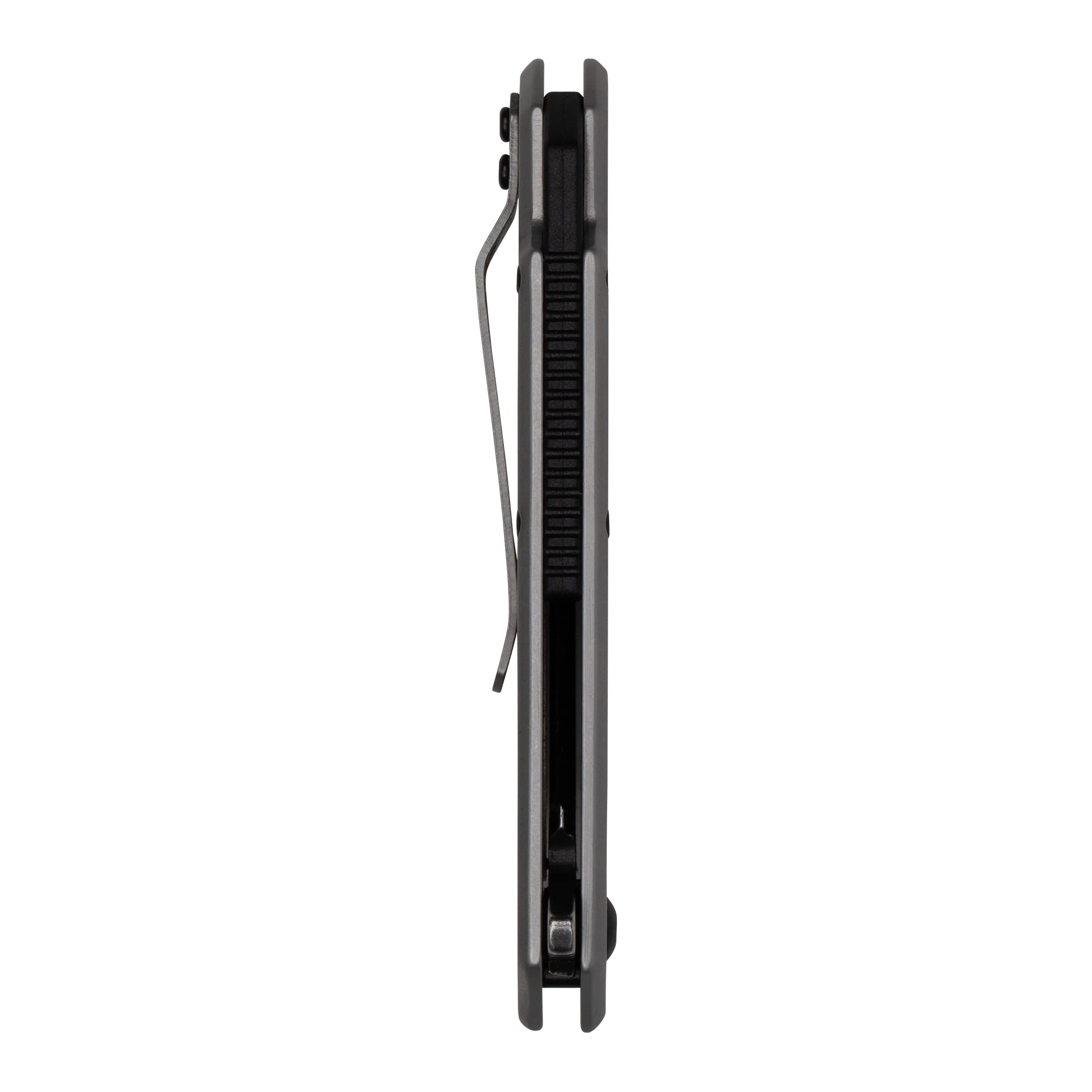 Kershaw Misdirect BlackWash finish hides scratches while lending rugged style.
