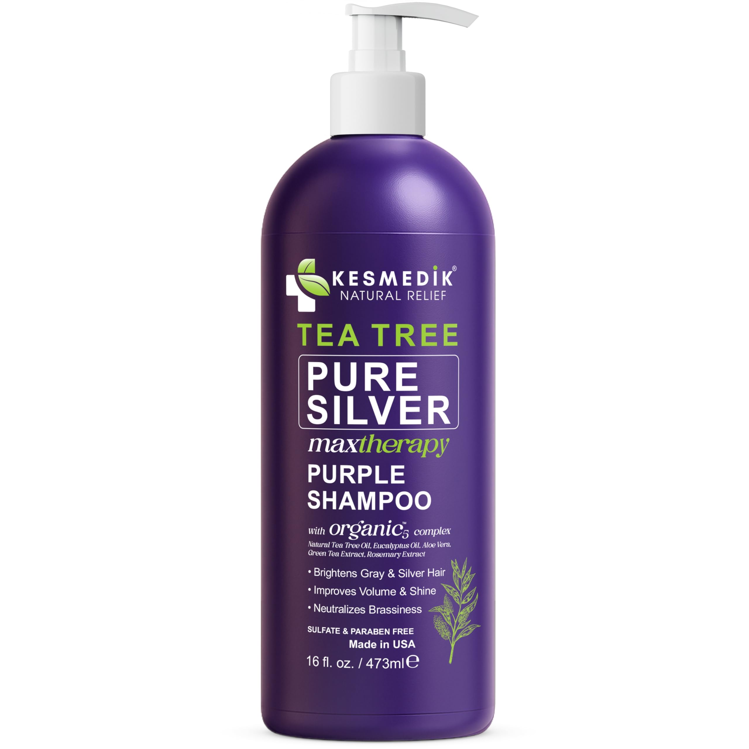 KESMEDIK 16 oz packaging for home use and salon-grade care.