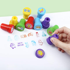 Kesote Easter tattoos sheets showing a variety of colorful designs