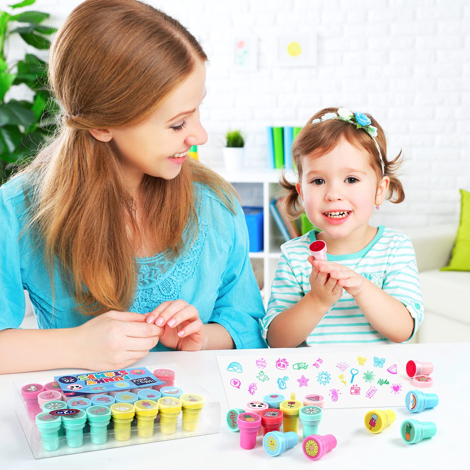 Kesote stamps are great party favors and classroom prizes