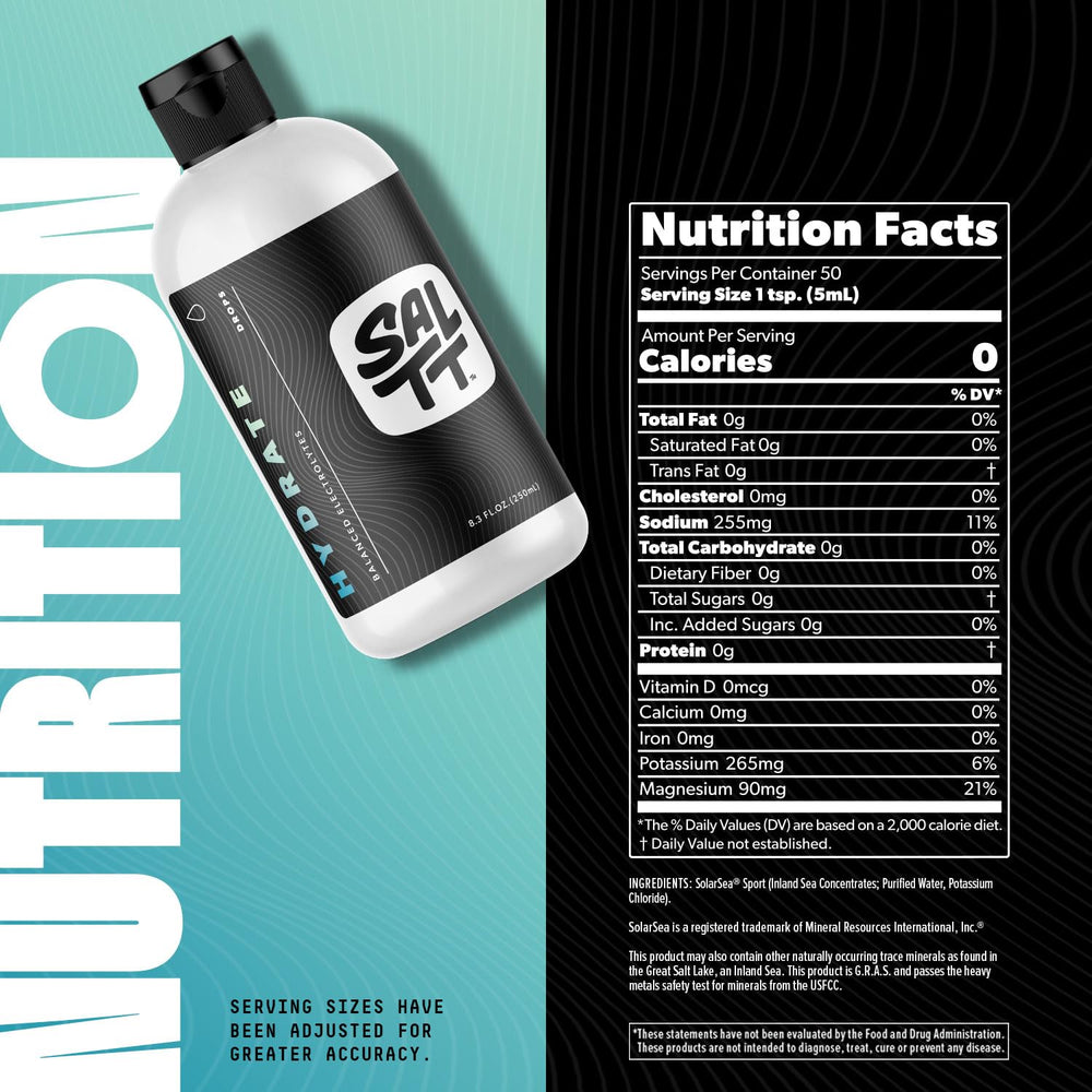Keto Chow SALTT Hydrate gym bottle ready for workout hydration.