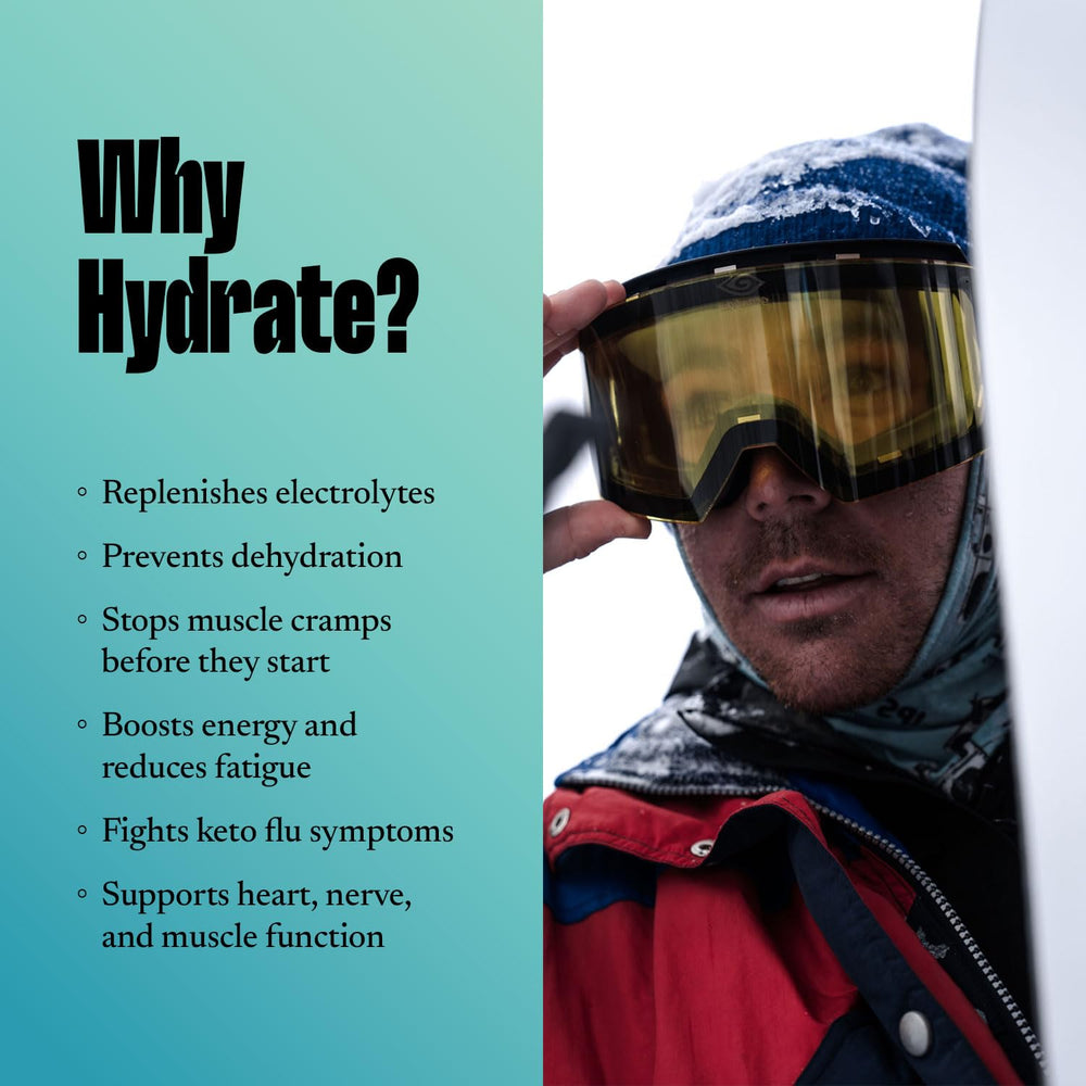 Keto Chow SALTT Hydrate travel kit for on‑the‑go hydration.