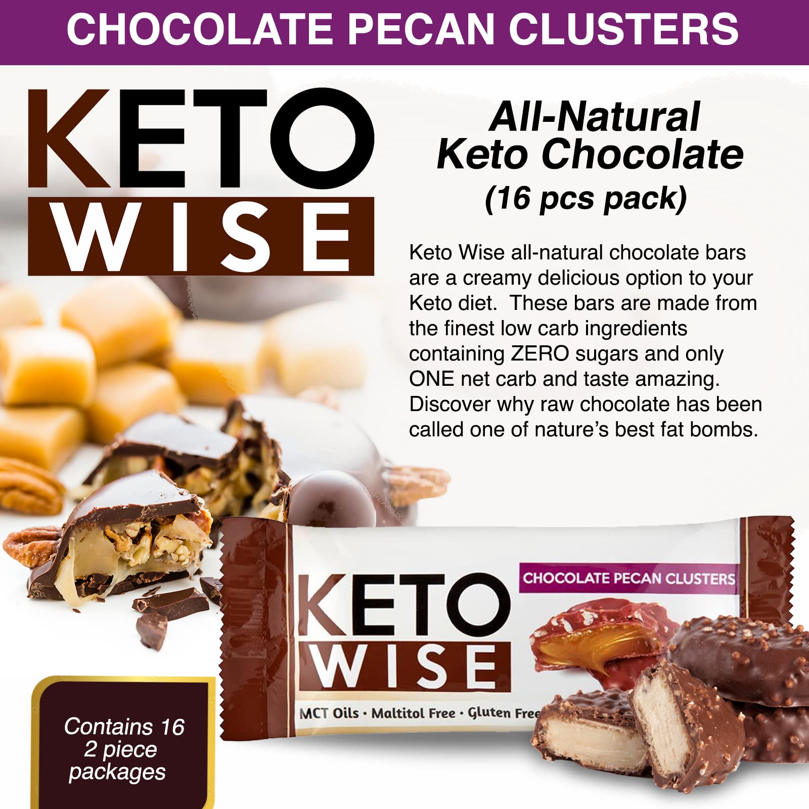 Keto Wise Fat Bombs on-the-go snack pack emphasizing portable keto nourishment